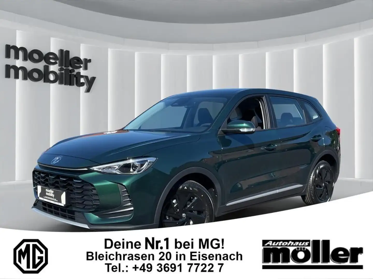 MG ZS MY24 Hybrid Plus Standard 7Jahre Garantie Vert - 1