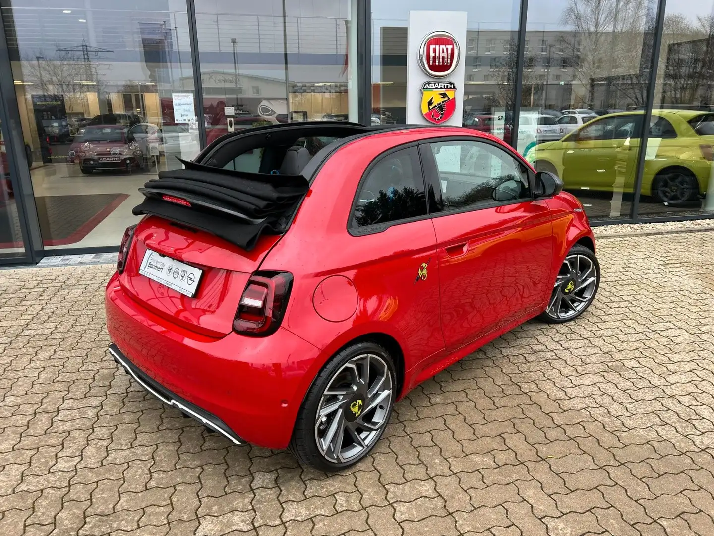 Abarth 500C 500eC Cabrio Turismo + 4 Jahre Garantie Roşu - 2