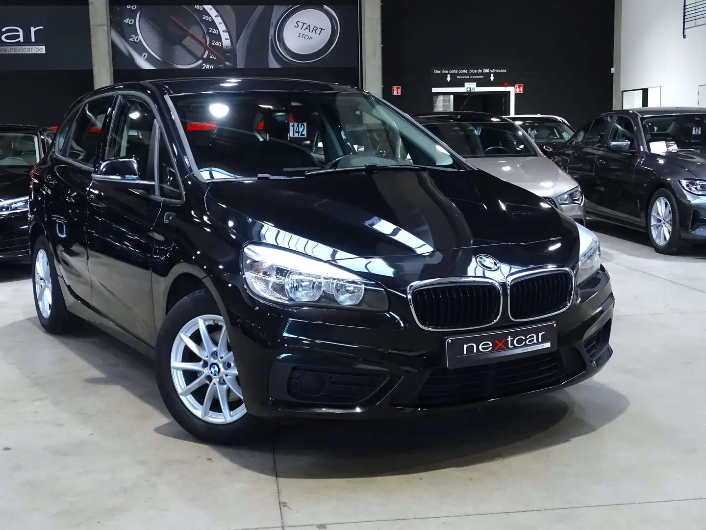 BMW 216 d Active Tourer***NAVI-CAPT.PARK-EURO6*** Noir - 2