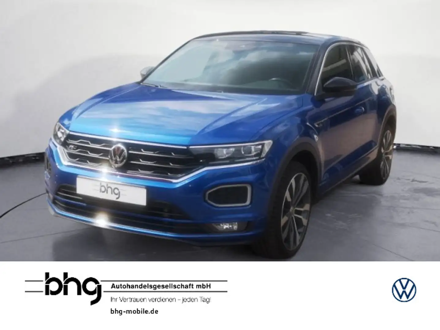 Volkswagen T-Roc 2.0 TSI OPF 4MOTION DSG R-Line Navi ACC Blau - 1