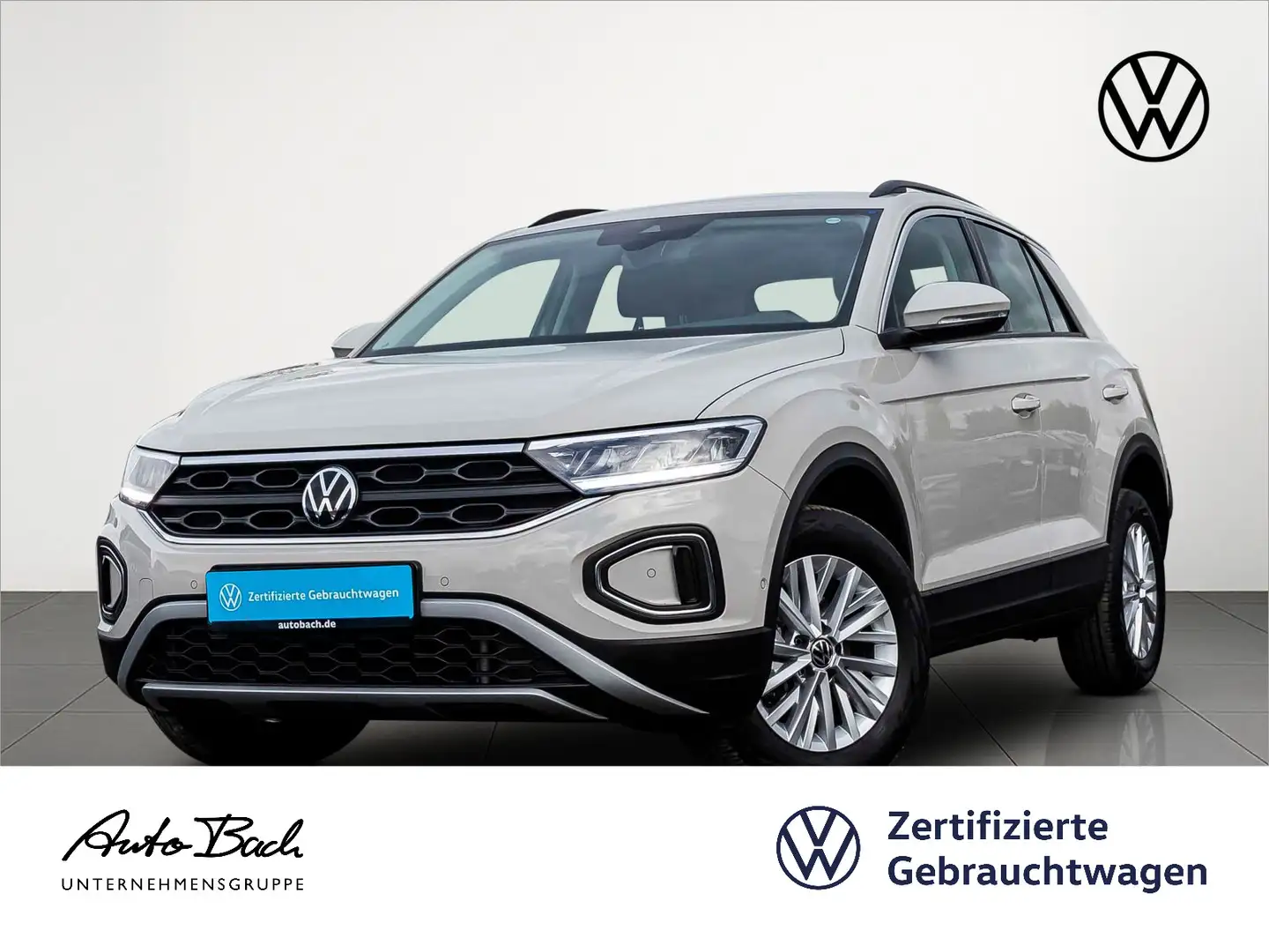 Volkswagen T-Roc T-ROC Life 1,0 l TSI Digital EPH LED Klima Gris - 1