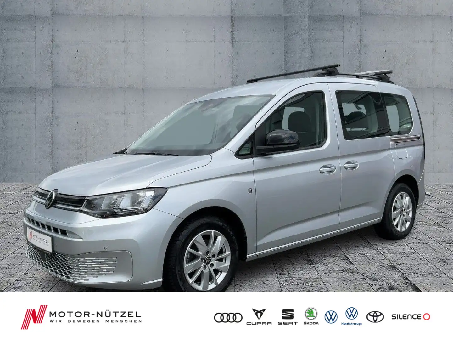 Volkswagen Caddy 2.0 TDI LIFE 2xPDC+GRA+LM+ZV+DAB+ Zilver - 1