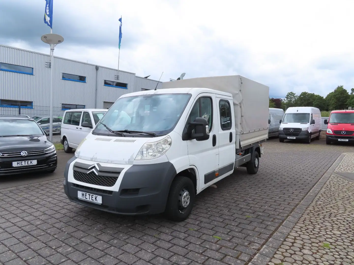 Citroen Jumper Pritsche Doka. 33 L3 HDi 130 FAP AHK White - 1