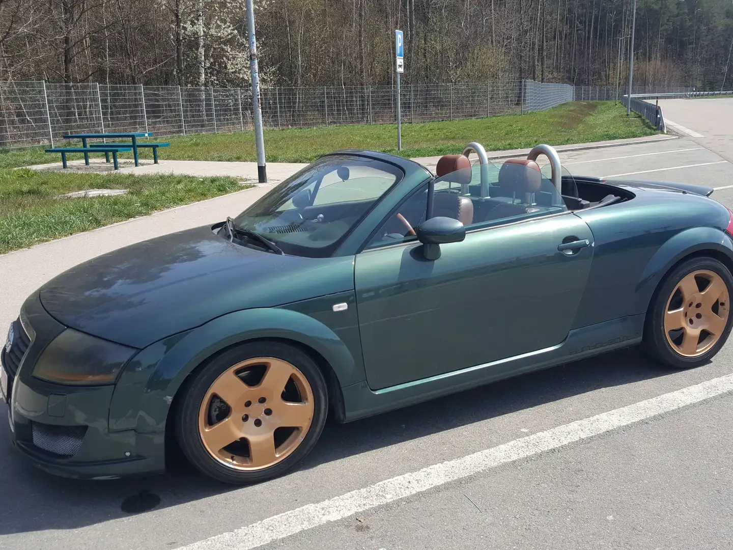 Audi TT TT Roadster 1.8 T Зелений - 1