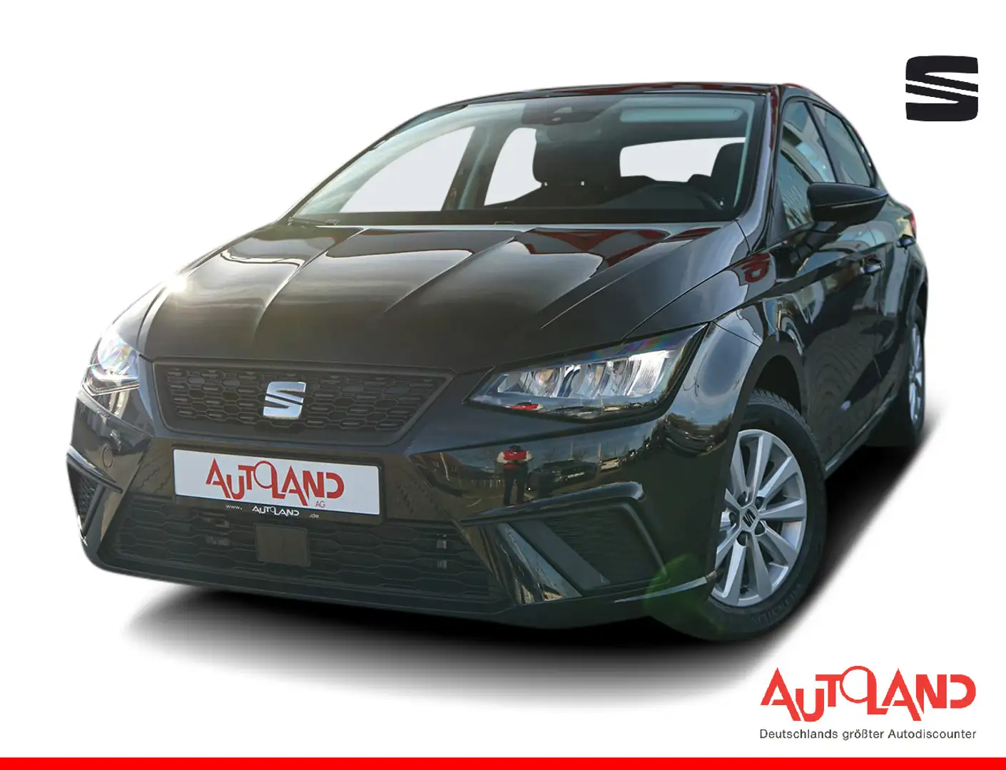 SEAT Ibiza 1.0 TSI Style LED Navi FullLink Spurhalte Schwarz - 1