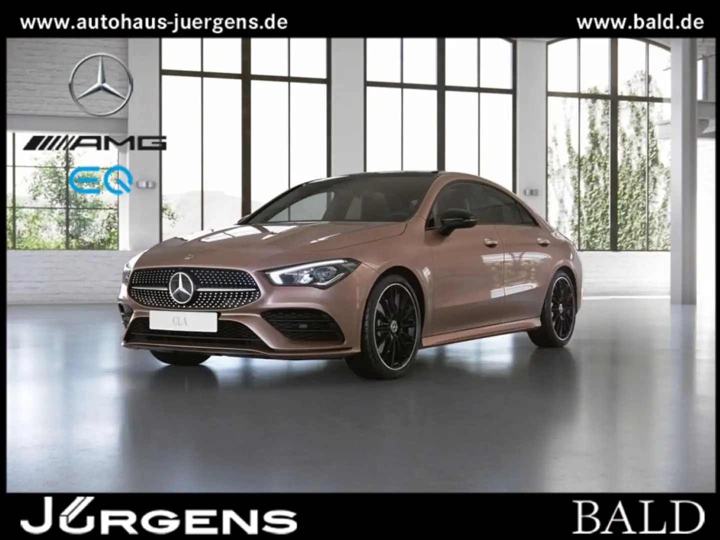 Mercedes-Benz CLA 250 e Coupé AMG-Sport/LED/360/Pano/Night/19" Gold - 1