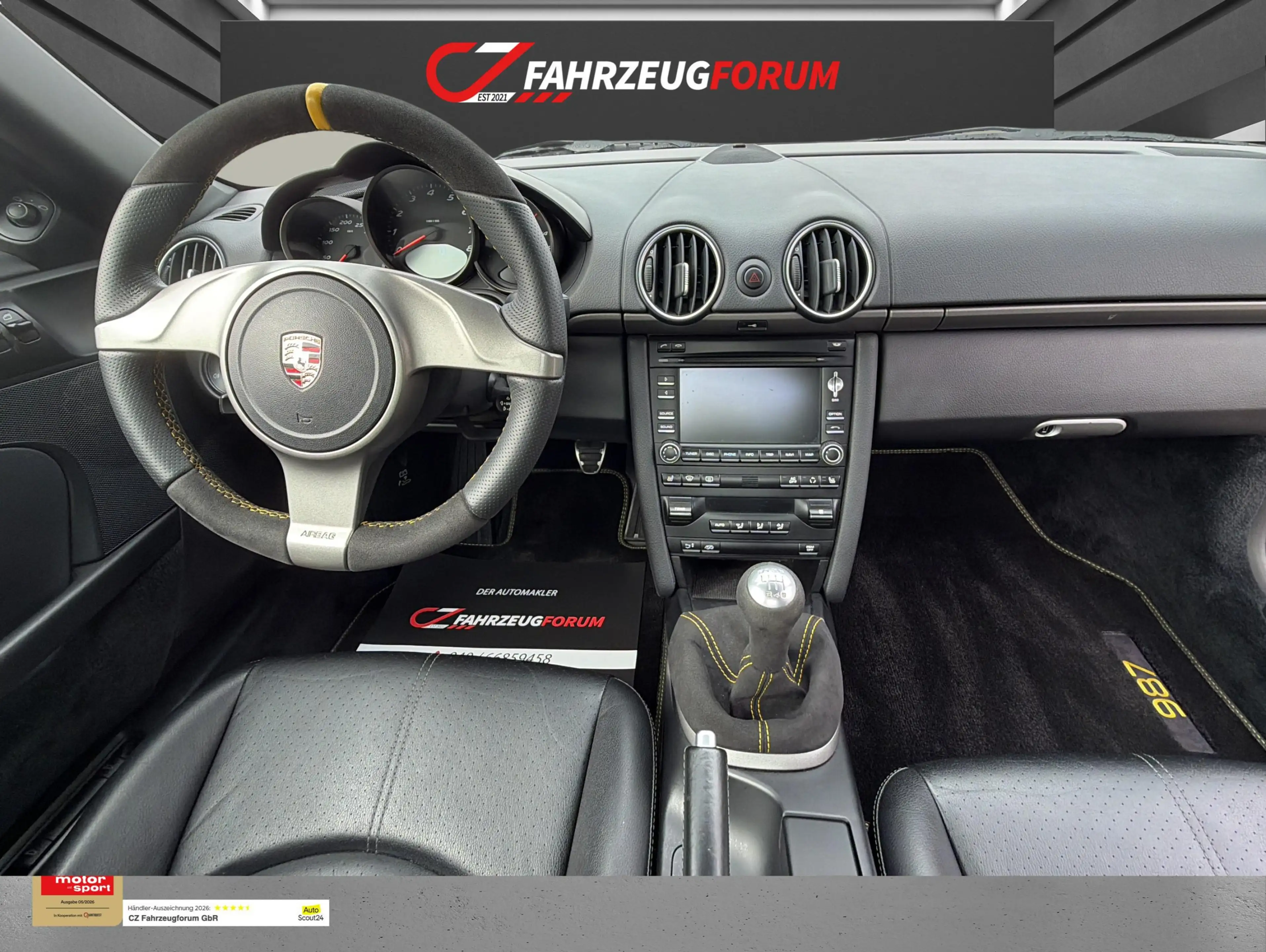 Porsche Cayman Bi-Xenon*Sound-Package*Navi*Leder — photo 5