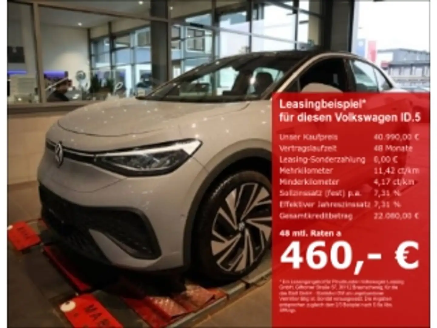 Volkswagen ID.5 Pro Performance 150 kW  AHK+LED+DAB+Assistenzpaket Сірий - 1