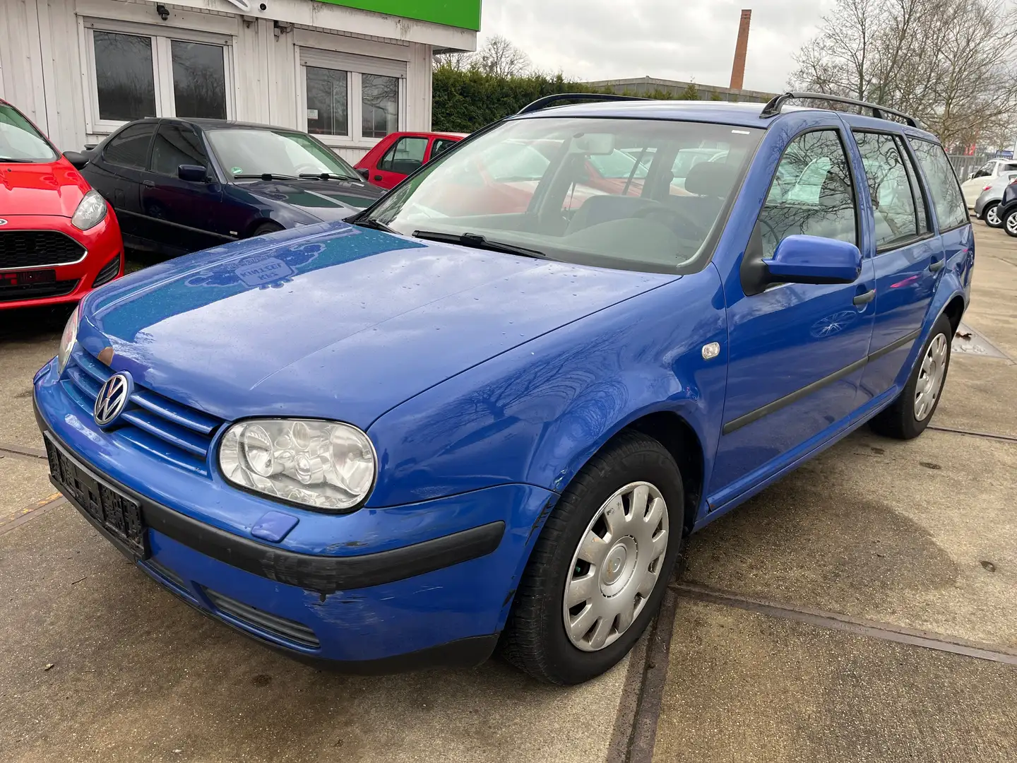 Volkswagen Golf 4 IV Kombi 1.9 TDI Edition Klima *kein Tüv* Blau - 1