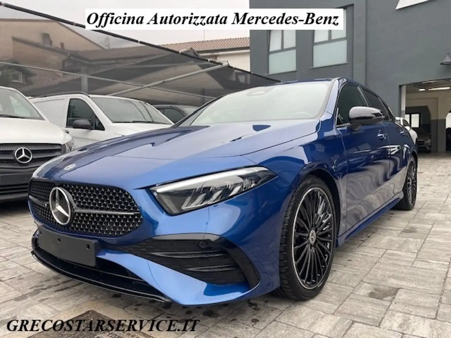 Mercedes-Benz A 200 AMG Line Advanced Plus Automatic NIGHT/CERCHI 19" Bleu - 1