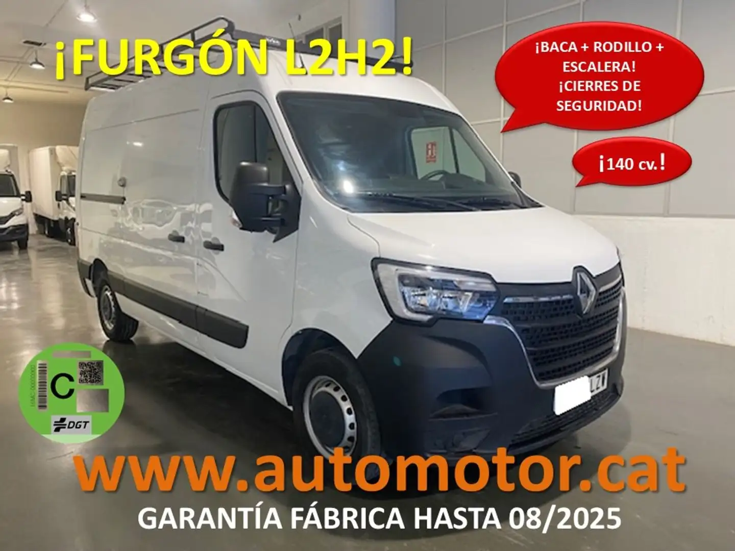 Renault Master Fg. Blue dCi L2H2 3500 T 99kW Blanco - 1