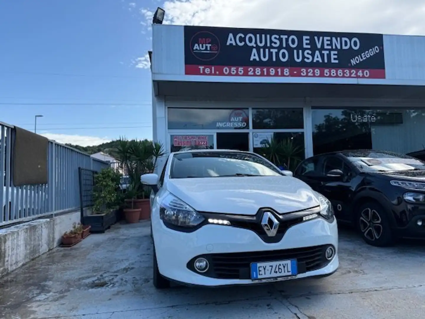 Renault Clio Clio IV 2012 5p 1.2 Wave Gpl 75cv Wit - 1