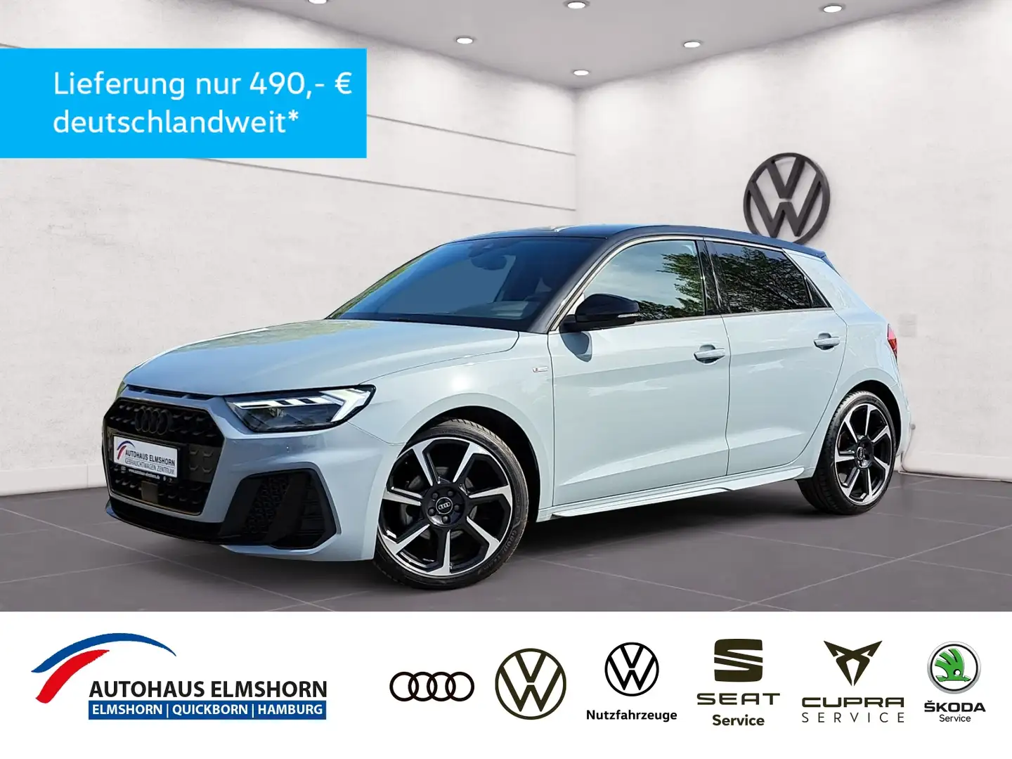 Audi A1 Sportback S line 30 TFSI S tronic NAV LED KAM 18" Grau - 1