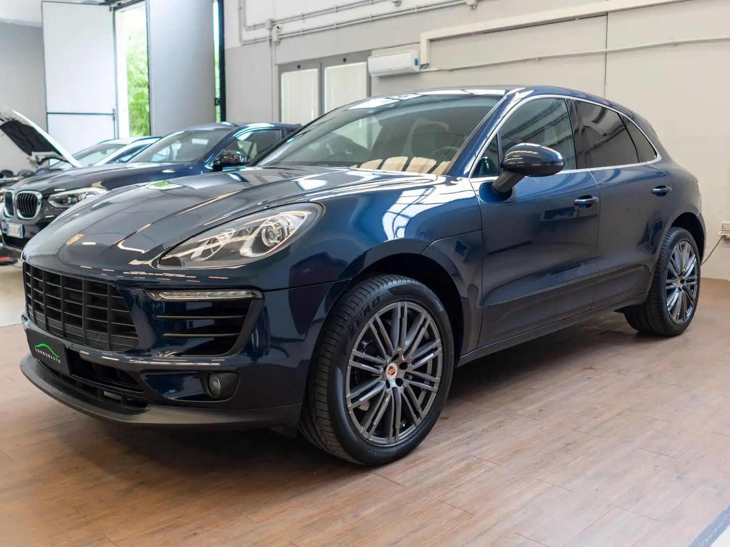 Porsche Macan S 3.0d 250cv pdk BELLISSIMA COME NUOVA TAGLIANDATA Bleu - 1