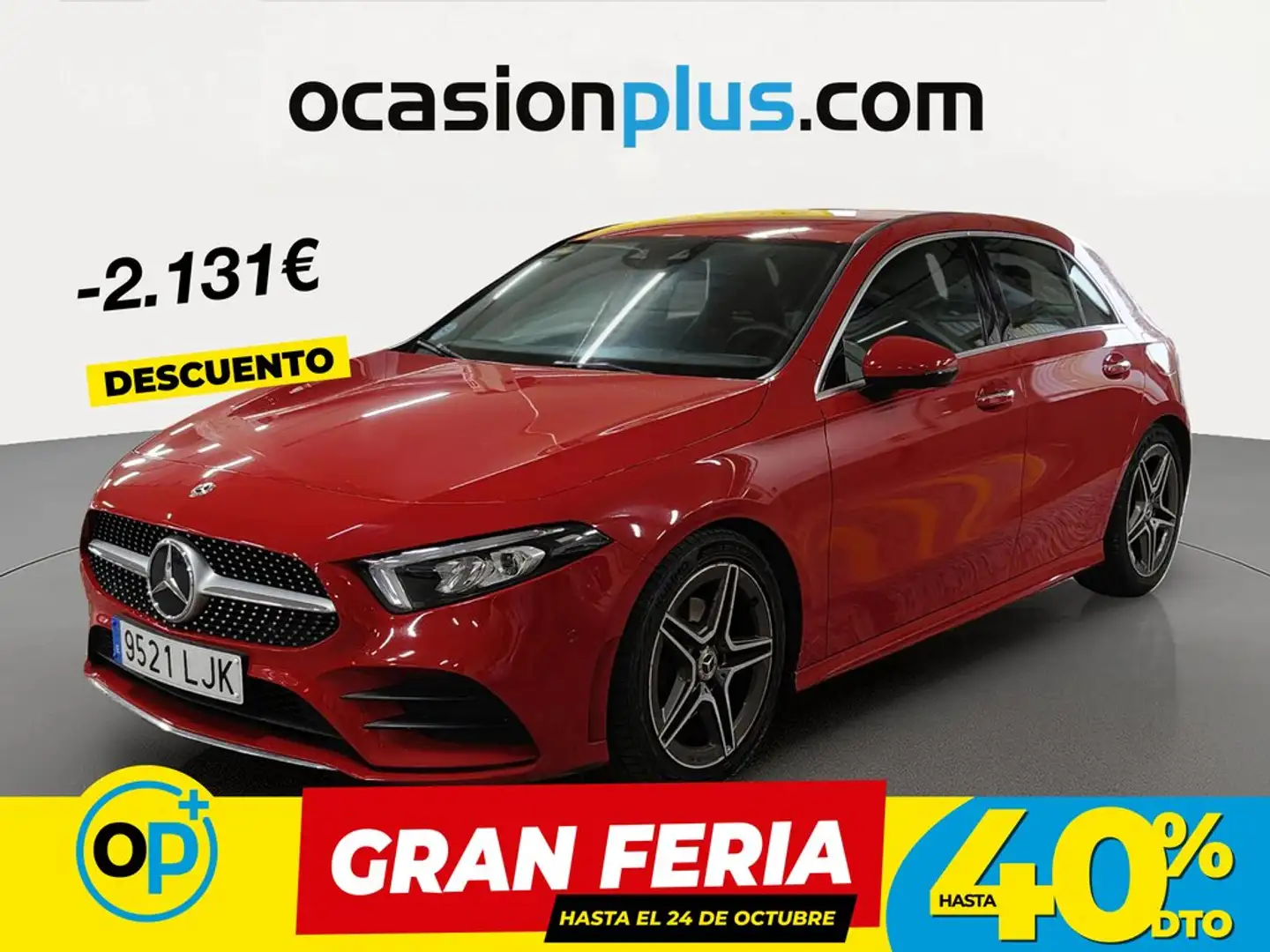 Mercedes-Benz A 200 200d 8G-DCT Rojo - 1