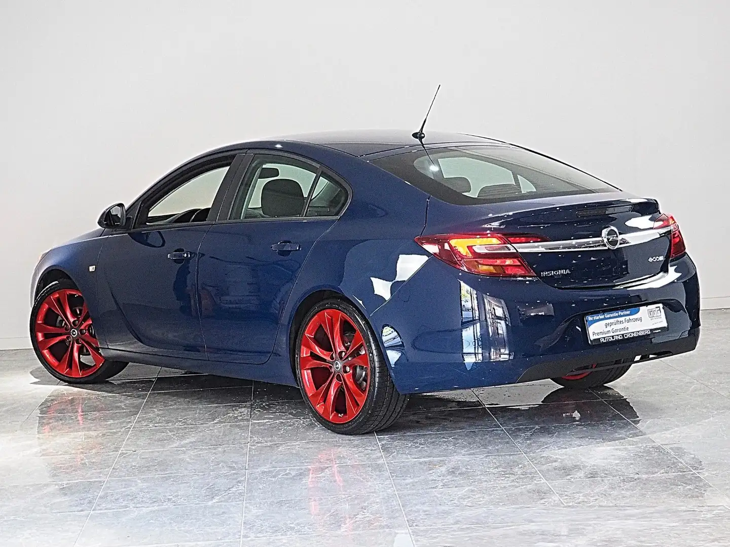 Opel Insignia *1.HAND*OPC-OPTIK*TÜV+SERVICE-NEU*S-HEFT Blau - 2