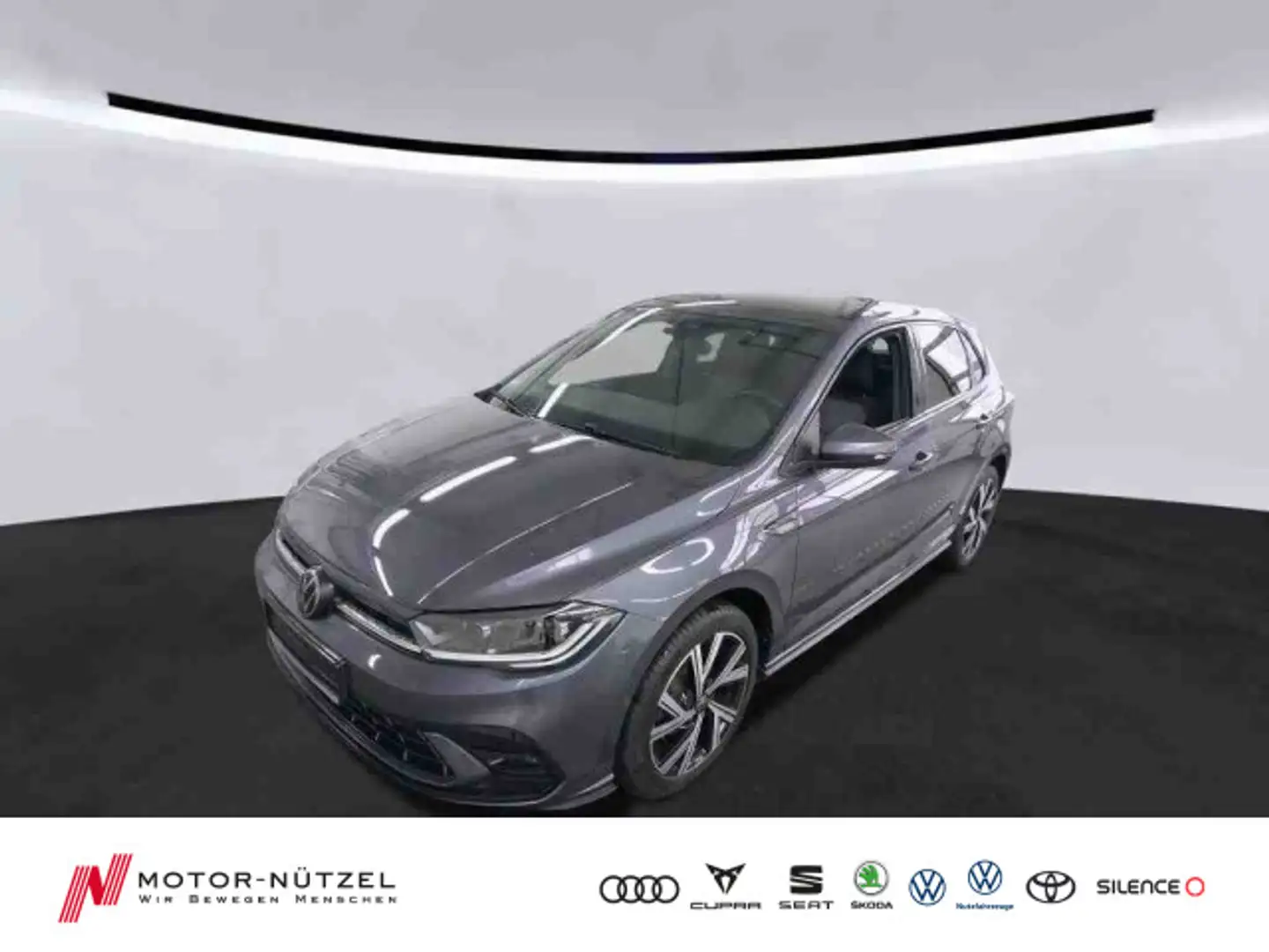 Volkswagen Polo 1.0 TSI DSG R-LINE MATRIX+NAVI+KAMERA+ACC Grau - 1