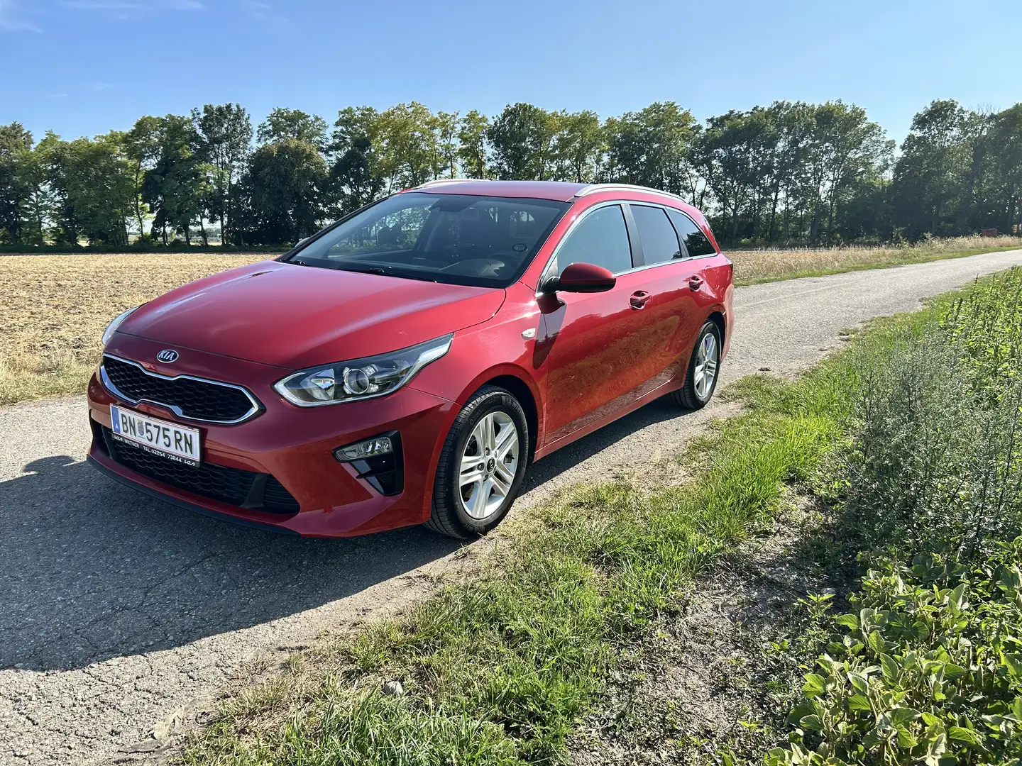 Kia Ceed SW / cee'd SW 1,5 TGDI Silber 48V DCT - 2