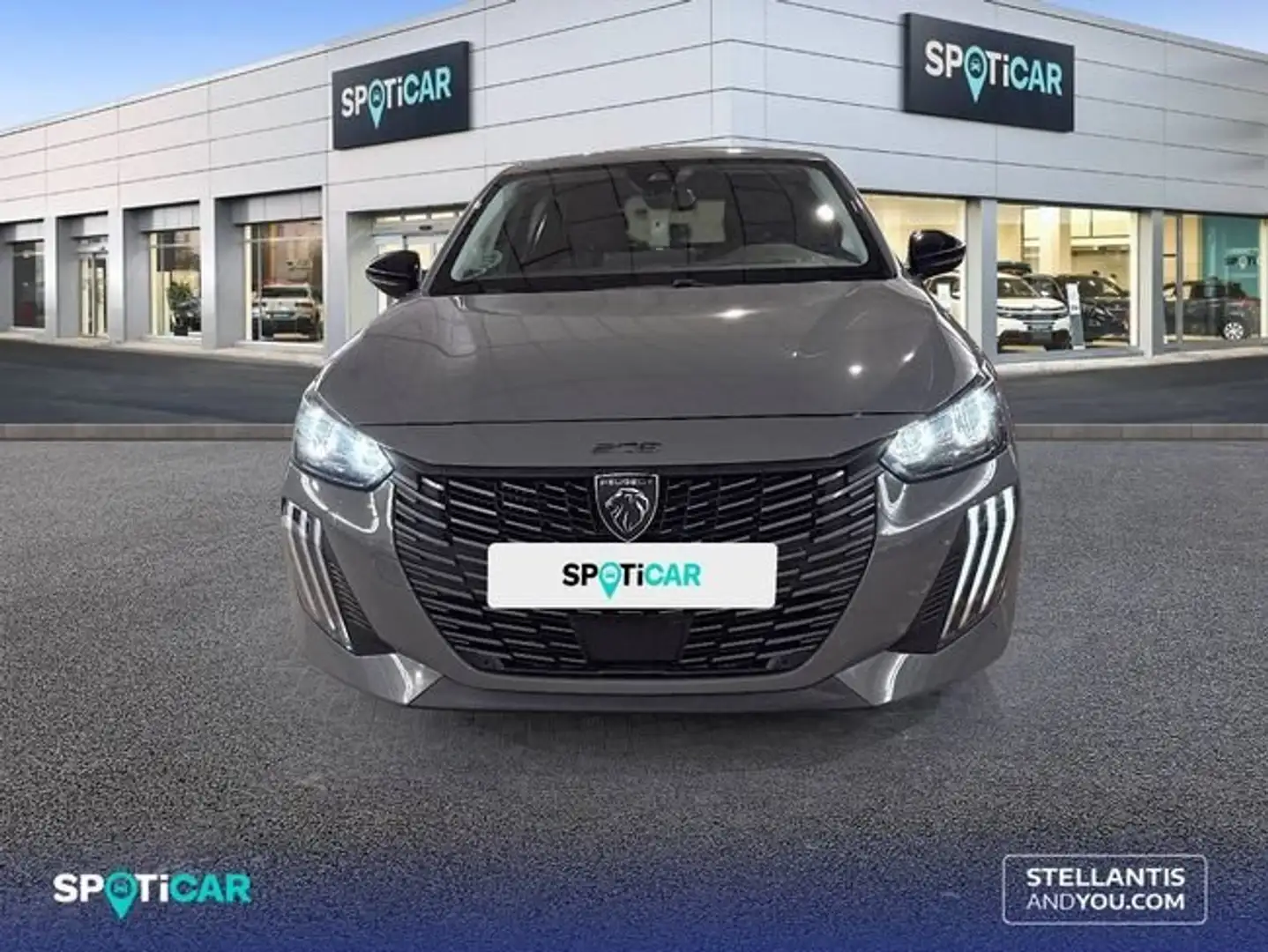 Peugeot 208 Gasolina 100 S&S 6 Vel. MAN Allure Gris - 2