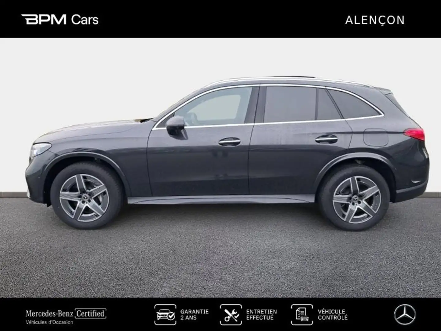 Mercedes-Benz GLC 300 300 e Hybrid 313ch AMG Line 4Matic 9G-Tronic Gris - 2