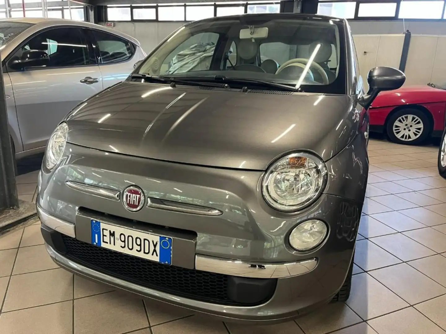 Fiat 500 1.2 Lounge in contanti UNICO PROPRIETARIO Grigio - 1