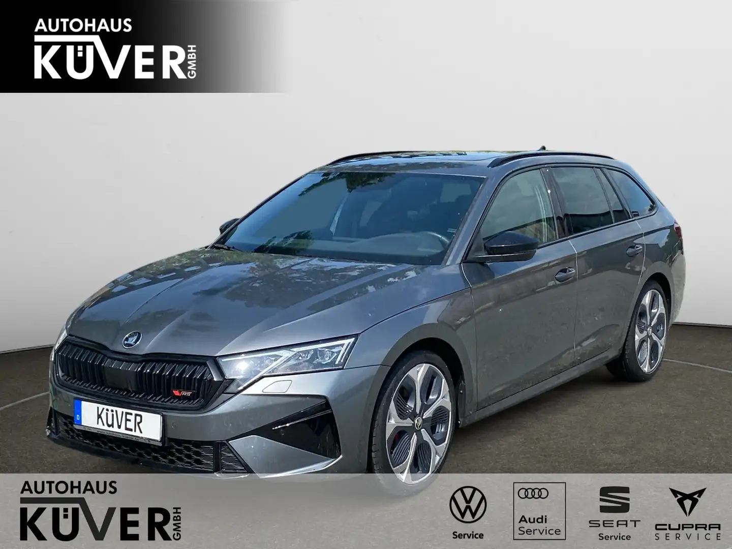 Skoda Octavia Combi RS 2.0 TSI DSG Navi+Pano+Matrix Grau - 1