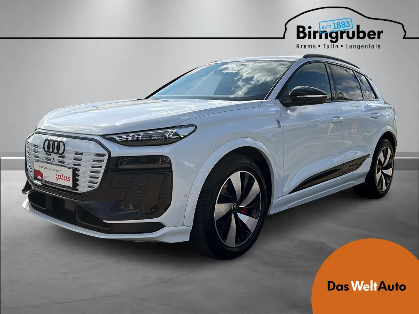 Audi Q6 e-tron quattro Weiß - 1