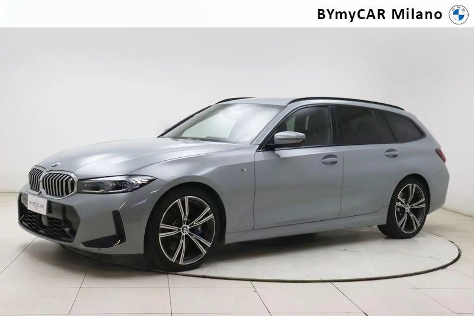 BMW 320 d Touring mhev 48V Msport xdrive auto Grigio - 1