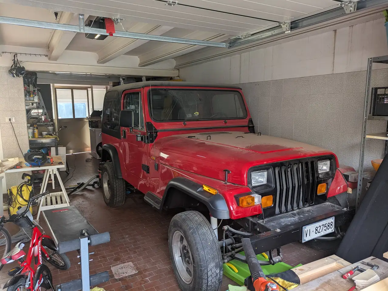 Jeep Wrangler Laredo yj 2500, foto 1