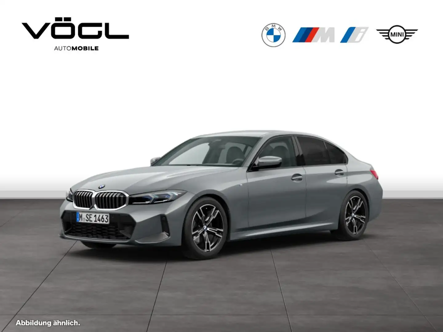 BMW 330 d xDrive Limousine M Sportpaket HiFi DAB LED Grau - 1