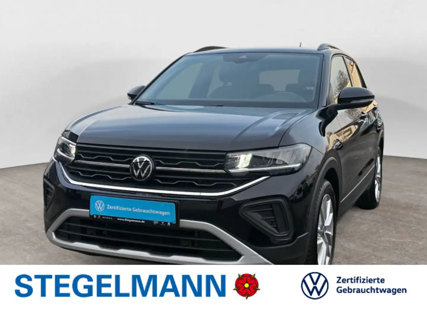 Volkswagen T-Cross 1.0 TSI DSG Goal *AHK*Navi*LED* Schwarz - 1