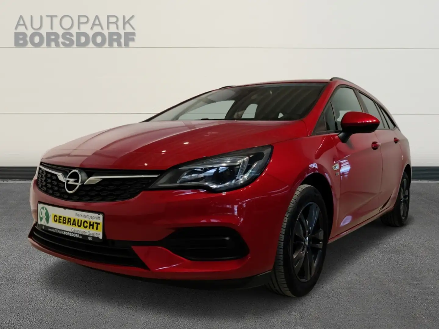 Opel Astra K Sports Tourer 1.2 Turbo*SHZ*LenkradHZG* Rood - 1