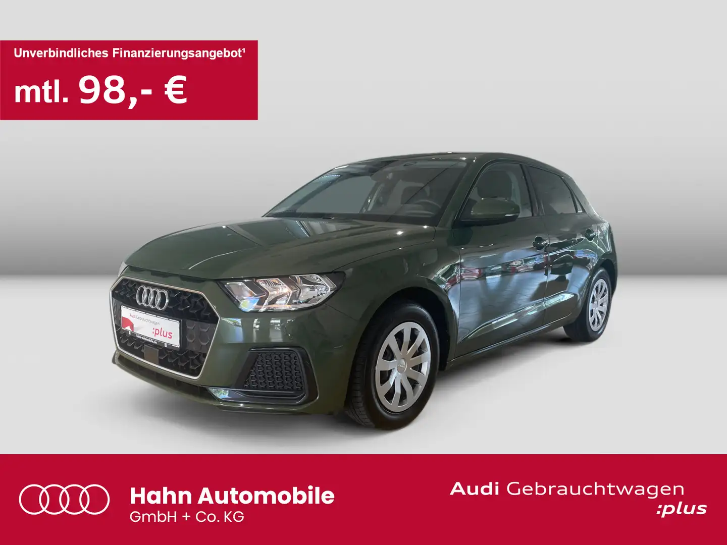 Audi A1 advanced 25TFSI S-trc SITZH EINPARK Grün - 1