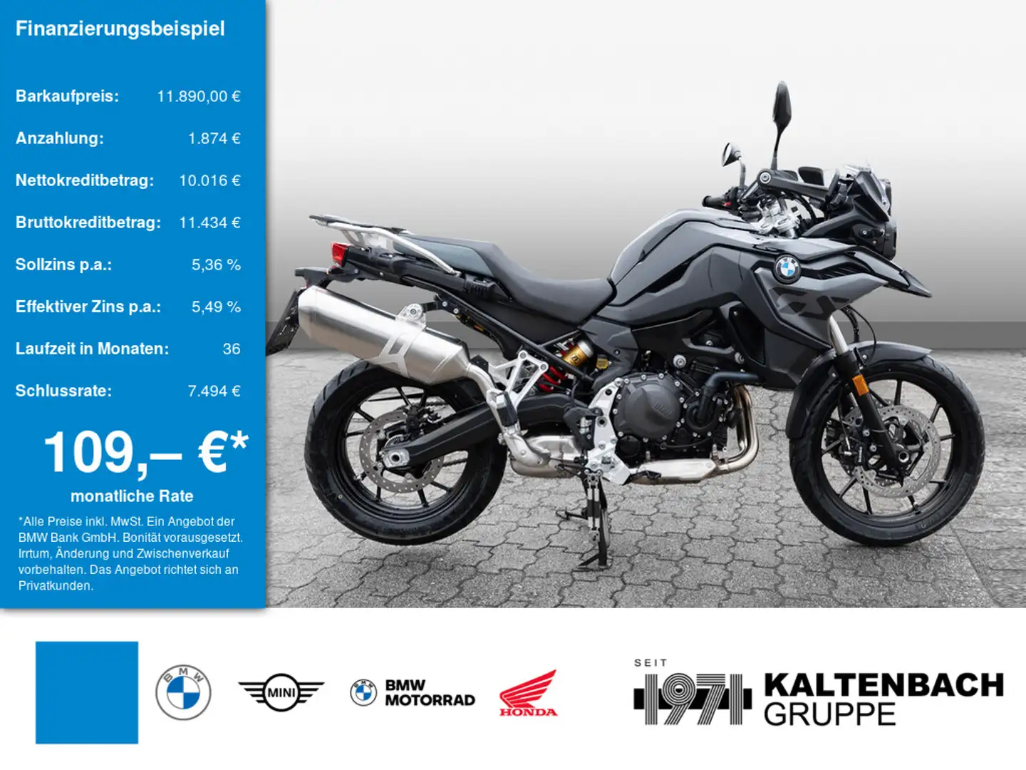 BMW F 800 GS KOMFORT-P. TOUREN-P. DYNAMIC-P. LED Noir - 1