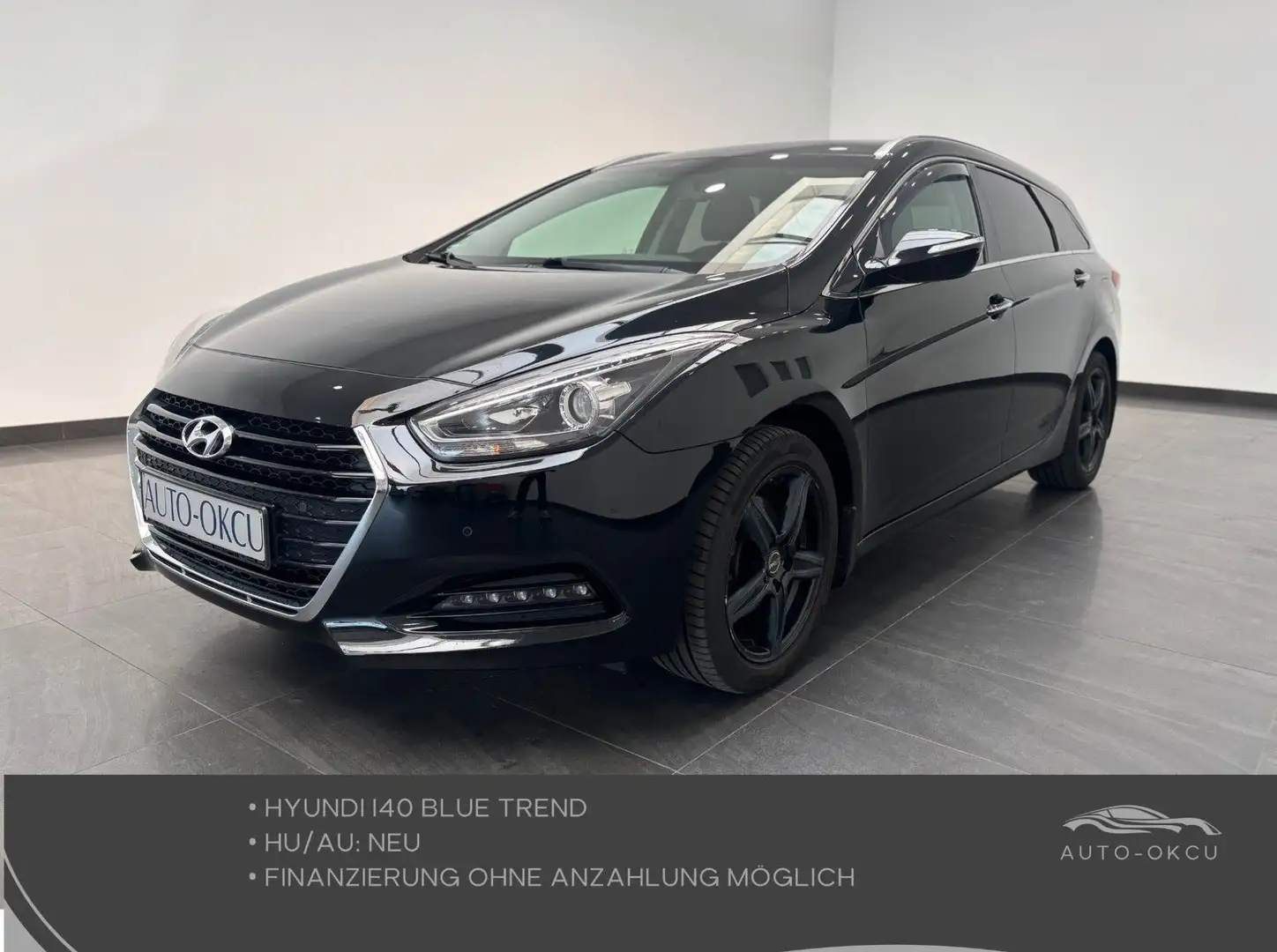Hyundai i40 cw 104 KW -KLIMA/KAMERA /LED / NAVI / HU:NEU Schwarz - 1