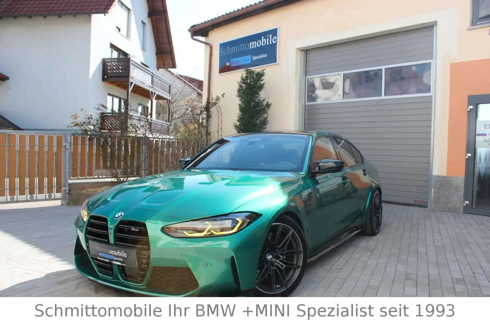 BMW M3 Lim. Compet.,Laser,Harm.Kard.,HeadUp,el.Sitze Grün - 1