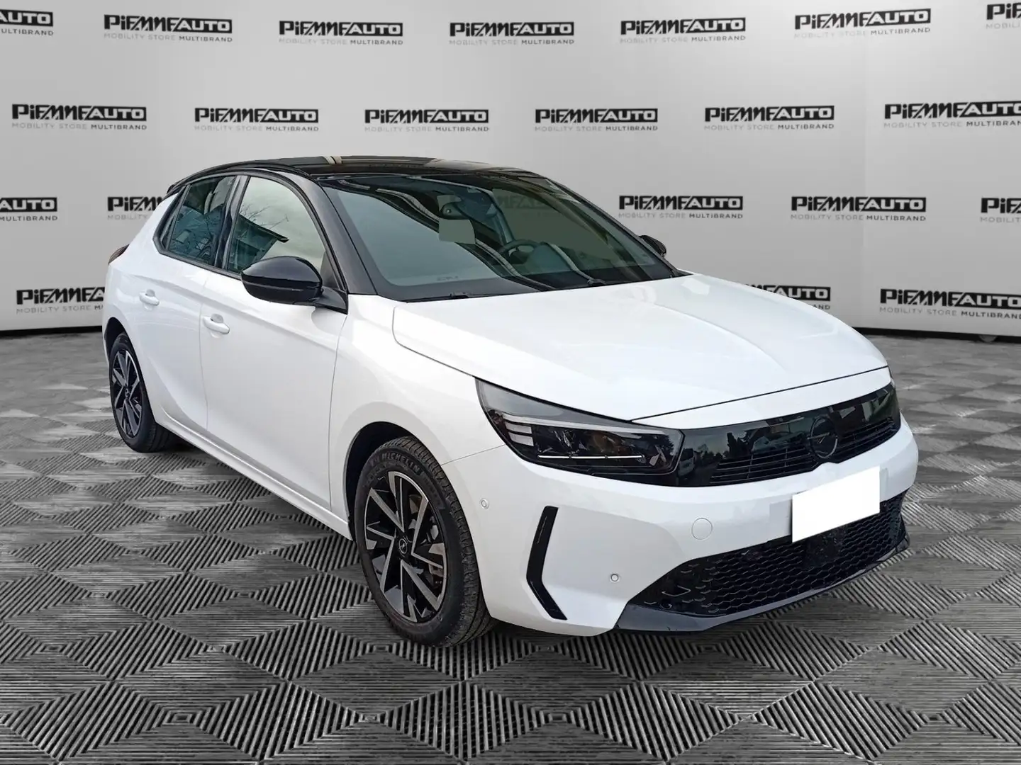 Opel Corsa 1.2 100cv Hybrid GS DCT6 Weiß - 1