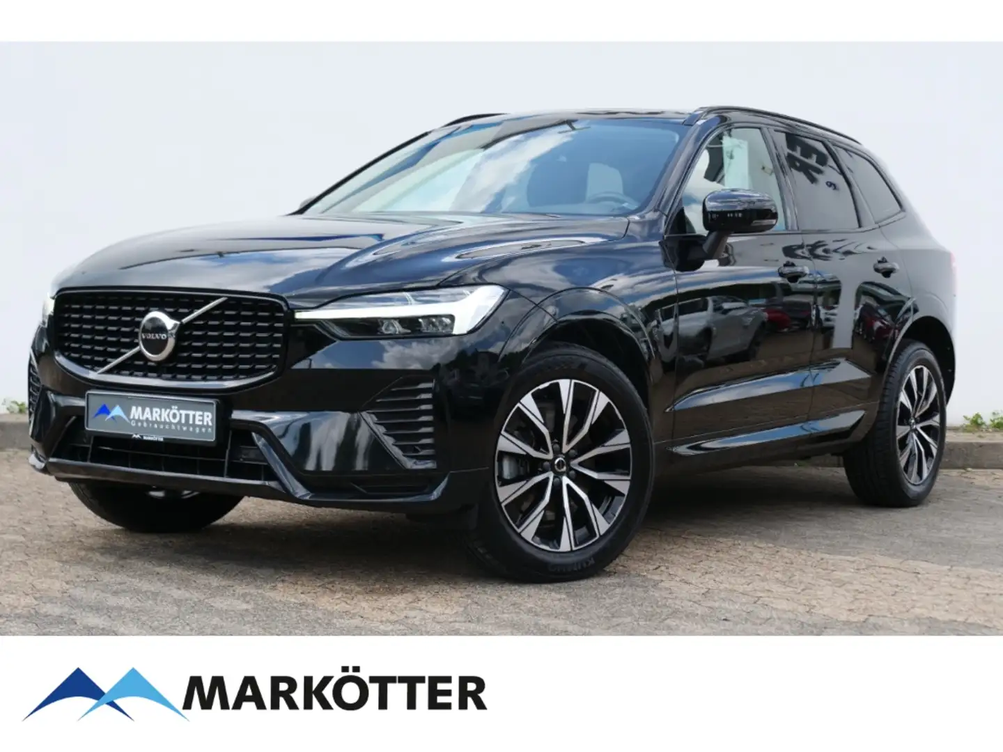 Volvo XC60 B4 Plus Dark ACC/BLIS/Pano/Memory/AHK Schwarz - 1