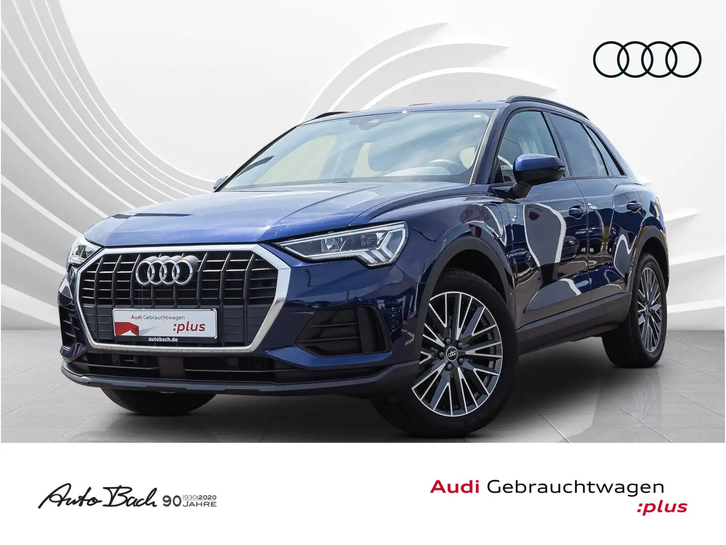 Audi Q3 45TFSI e Stronic Navi LED virtual Panorama GR Azul - 1