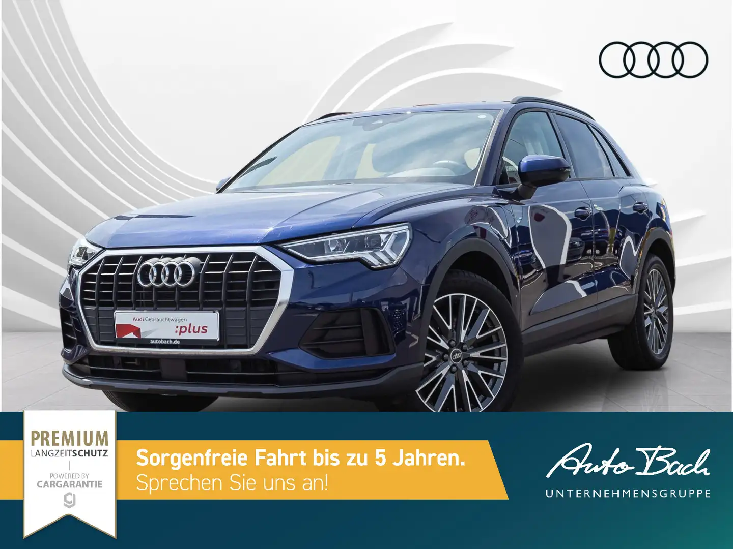 Audi Q3 45TFSI e Stronic Navi LED virtual Panorama GR Azul - 2
