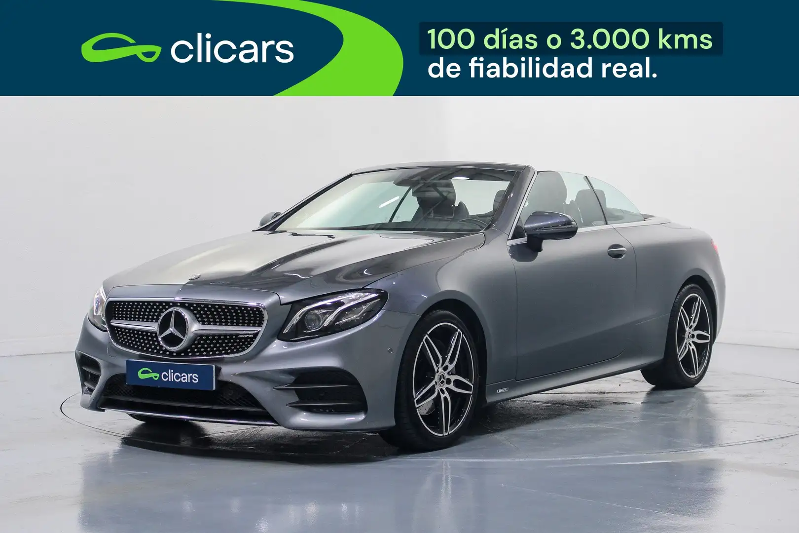 Mercedes-Benz E 220 Cabrio 220d 9G-Tronic Gris - 1
