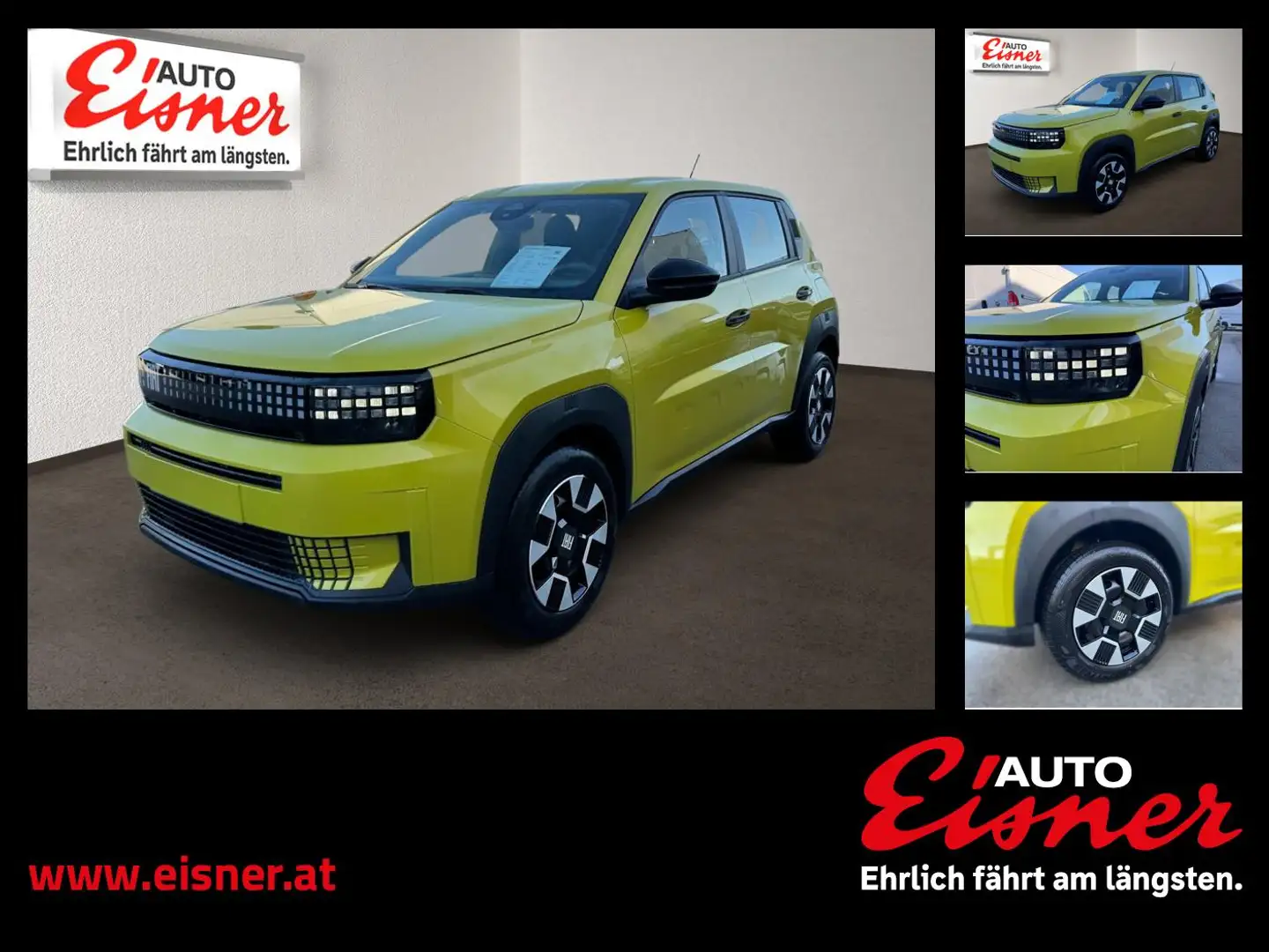 Fiat Grande Panda EDCT ICON HYBRID Gelb - 1