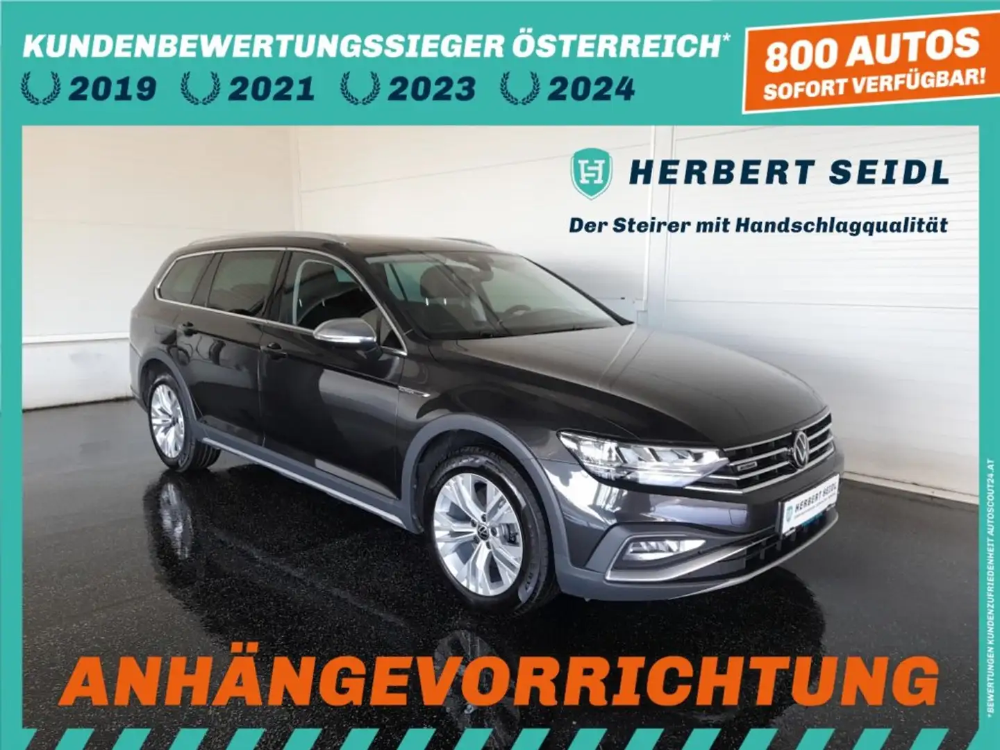 Volkswagen Passat ALLTRACK 4x4 2,0 TDI DSG *SKY / STANDHZG / VOLL-LED MIT FLA / NAVI / AHV & 360° KAMERA / ACC / SPORT MASSAGESITZ* Grau - 1