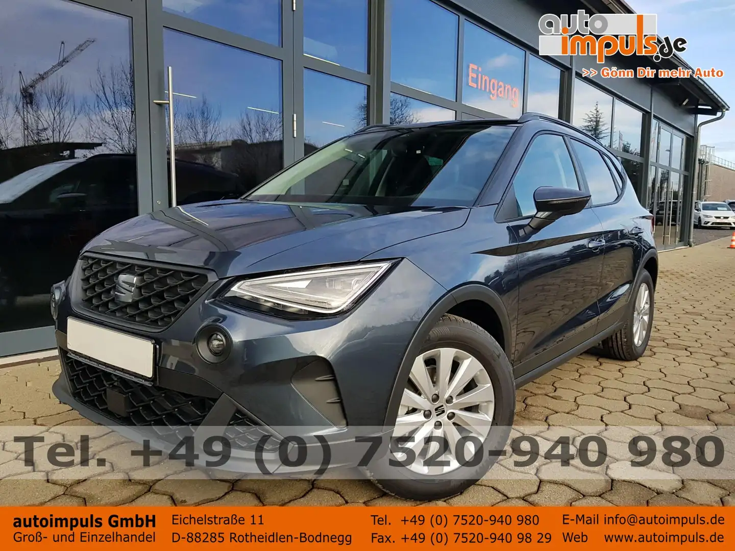 SEAT Arona Style Edition 1,0TSI DSG 85KW/116PS Dinamica, F... Gris - 1