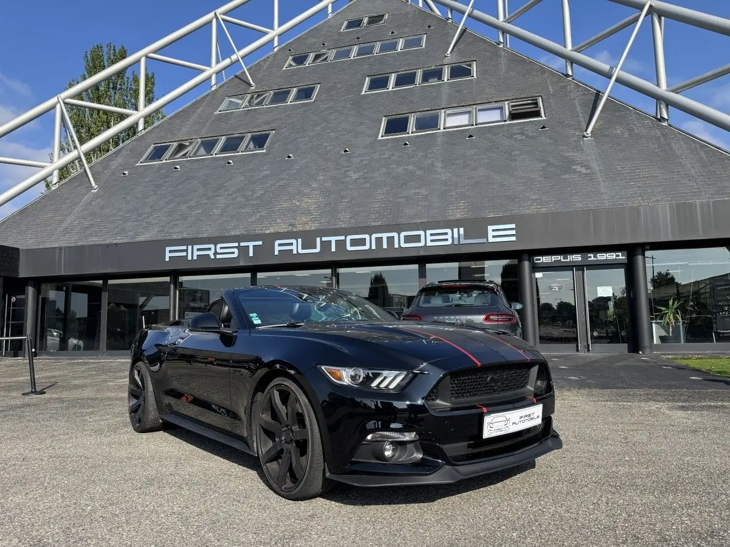 Ford Mustang 5.0 V8 421CH GT Zwart - 1