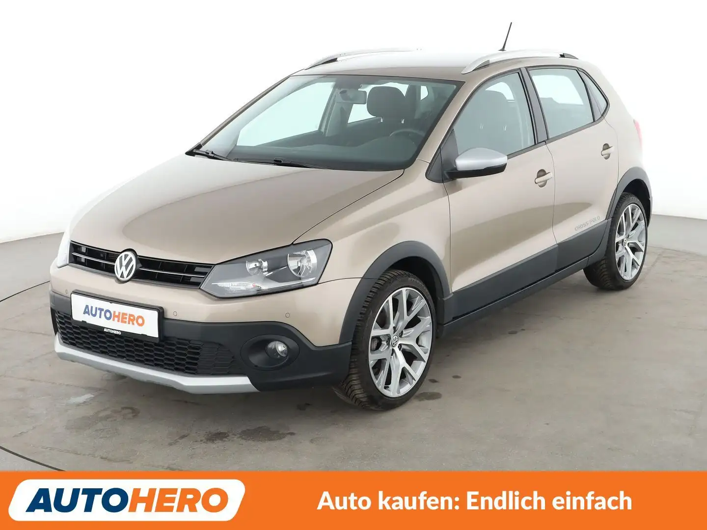 Volkswagen Polo 1.2 TSI CrossPolo BlueMotion Tech*KLIMA*GARANTIE* Beige - 1