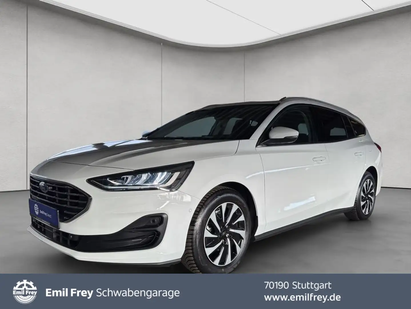 Ford Focus Turnier 1.5 EcoBlue Aut. TITANIUM EDITION Weiß - 1