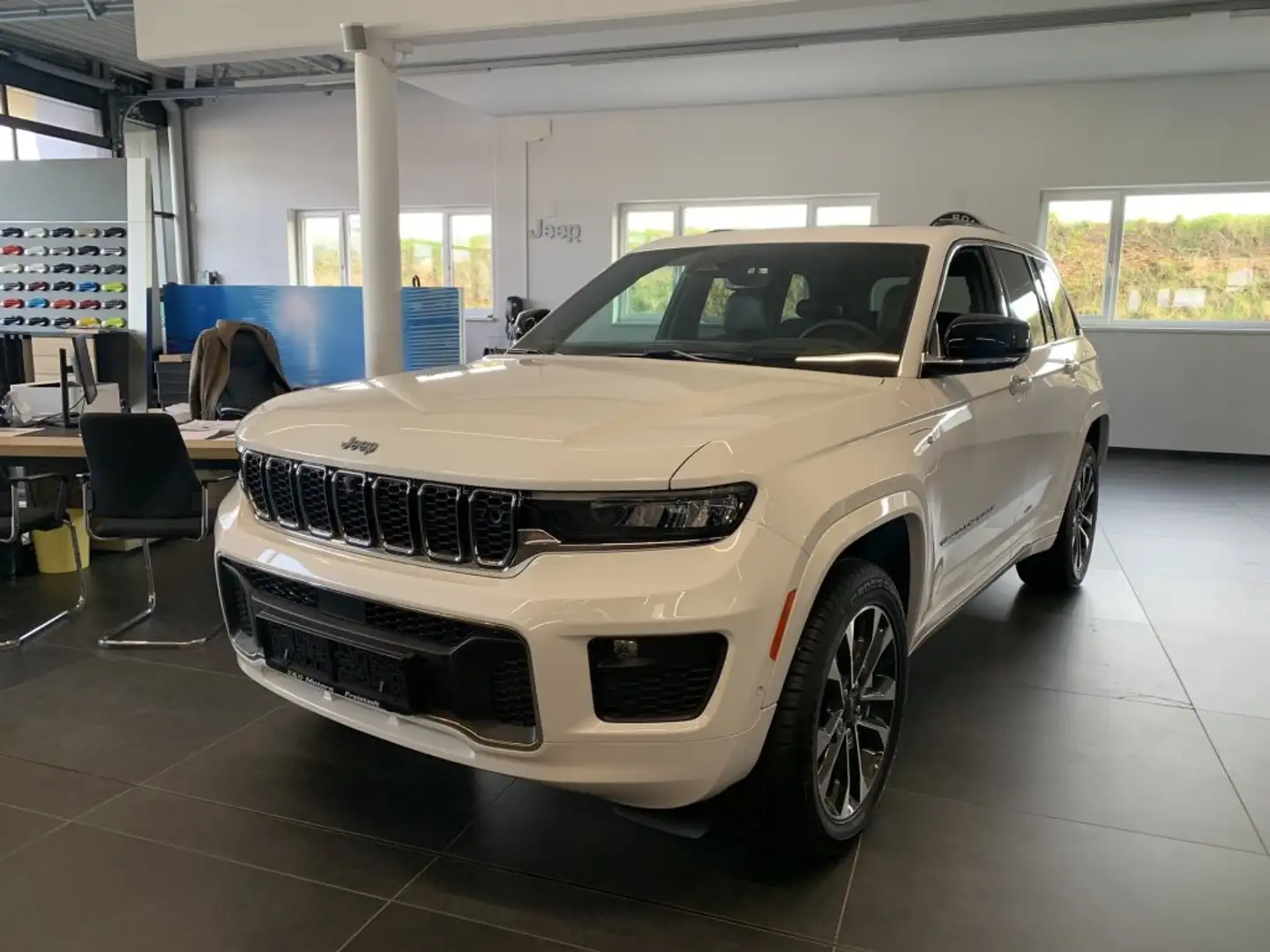 Jeep Grand Cherokee Plug-In Hybrid My23 Overland 2.0 PHEV 380 Ps Blanc - 1