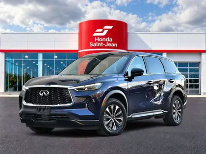 Blue 2024 INFINITI QX60 SUV / Crossover All-Wheel Drive 9-Speed Automatic