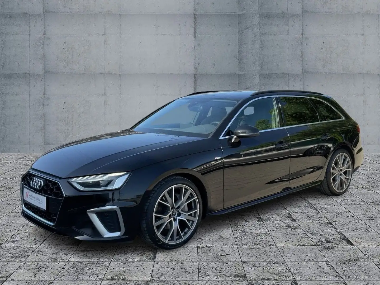 Audi A4 40 TDI QU S-LINE LED+NAVI+2xPDC+GRA+AHK Schwarz - 2